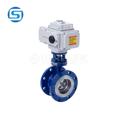 D943H电动三偏心蝶阀