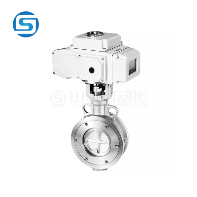 D943H金属硬密封电动蝶阀