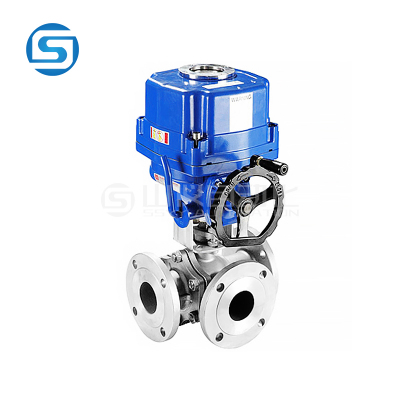 Q945F/Q944F电动三通球阀