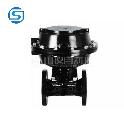 EG641J英标气动衬胶隔膜阀（往复式）